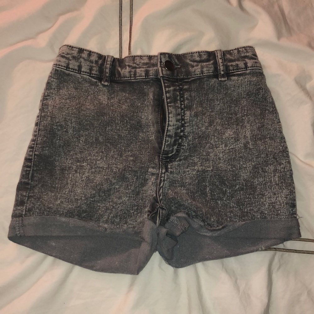 High waisted shorts